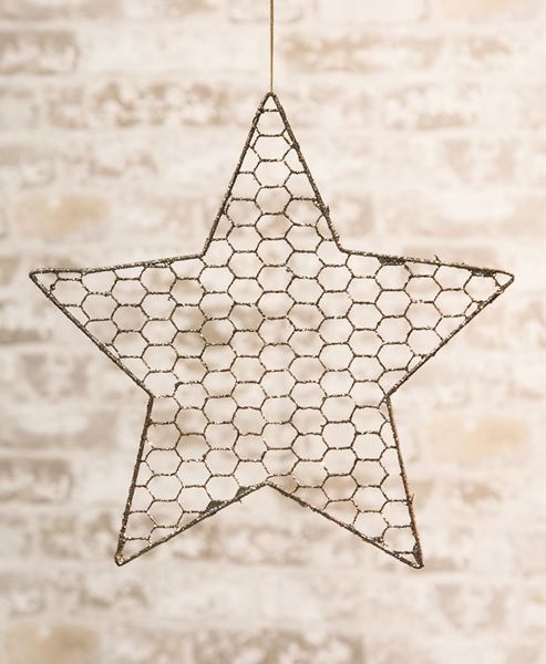 Picture of Wire Star Ornament, 12"