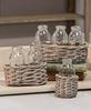 Picture of Wicker Basket with Three Bottles