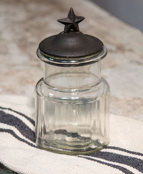 Picture of Rustic Glass Star Jar