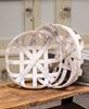 Picture of White Wash Tobacco Style Baskets, 2/set