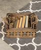 Picture of Woven Baskets w/Metal Weave, 3/set