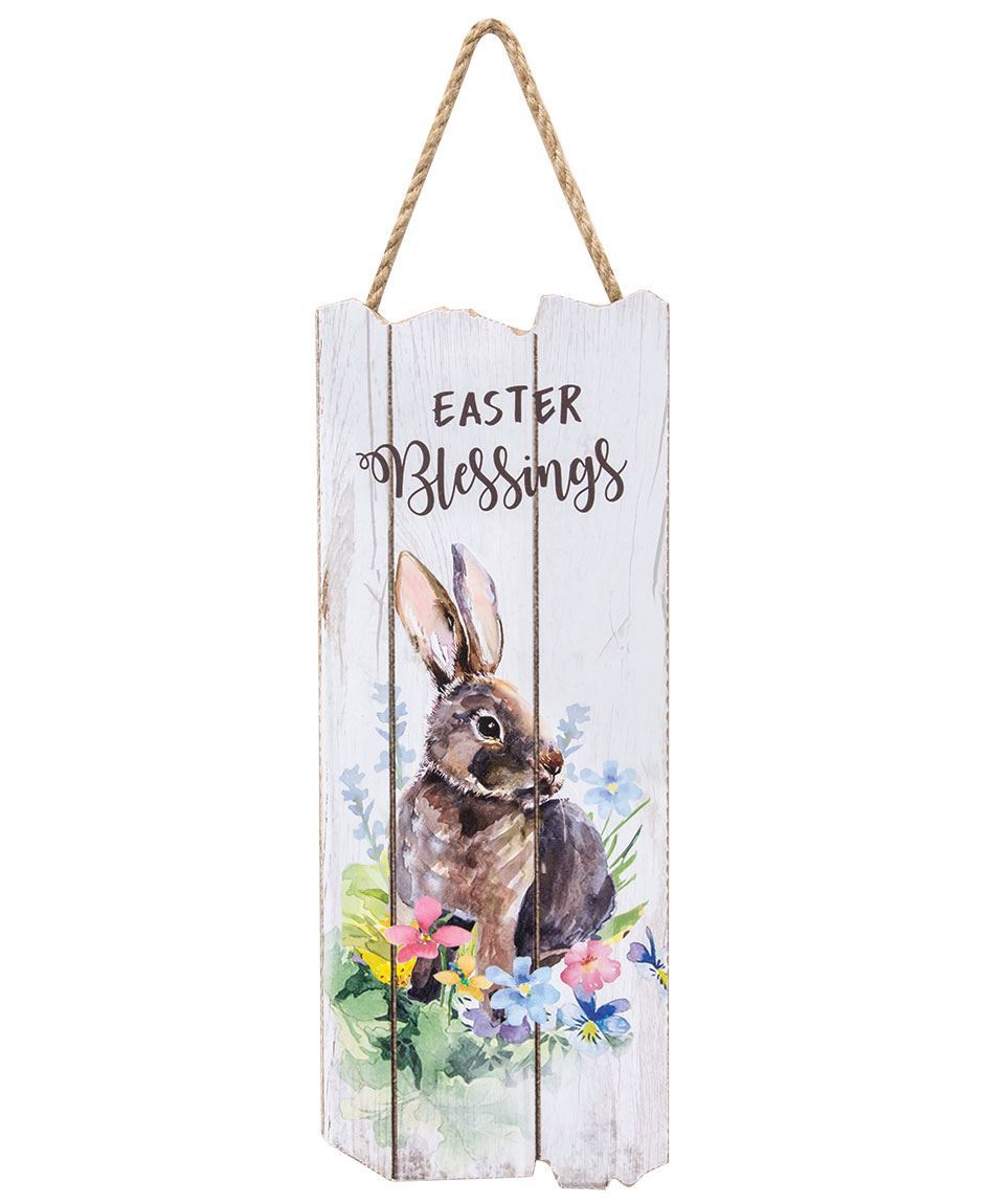 Col House Designs - Wholesale| Easter Blessings Bunny Wooden Wall ...