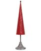 Picture of Distressed Red Metal Christmas Cone Tree - 18"H