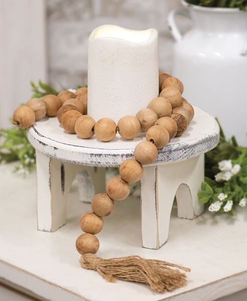 Col House Designs - Wholesale Natural Wood Bead Garland With