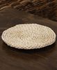 Picture of Natural Corn Husk Round Candle Mat - 8"