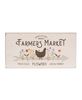 Picture of Farmers Market Rectangle Box Sign, 2 Asstd.