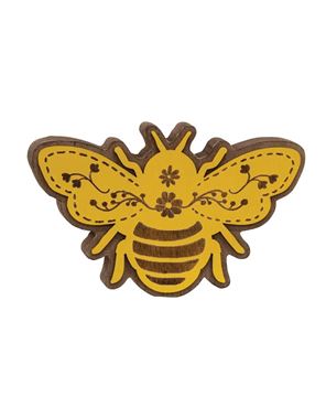 Picture of Laser Cut Layered Wooden Bee Sitter