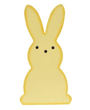 Picture of Yellow Bunny Accent/Planter Stake