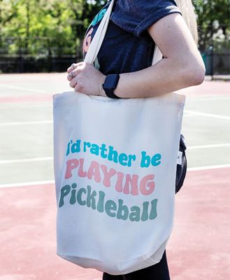 Picture of I'd Rather Be Playing Pickleball Tote