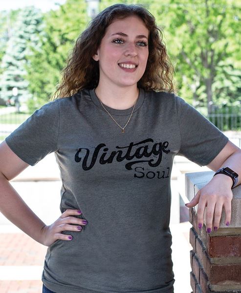 Picture of Vintage Soul T-Shirt, XXL - Heather Olive