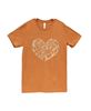 Picture of Thankful Pumpkin Heart T-Shirt, XXL - Heather Autumn