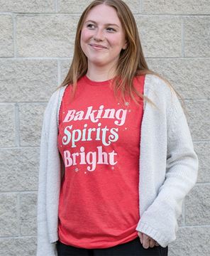 Picture of Baking Spirits Bright T-Shirt, XXL - Red