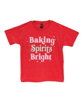 Picture of Baking Spirits Bright Youth T-Shirt - Red