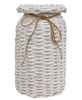 Picture of White Willow Milk Can Basket