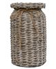 Picture of Graywash Willow Milk Can Basket