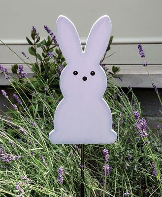 Picture of Lavender Bunny Accent/Planter Stake