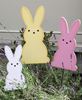 Picture of Lavender Bunny Planter Stake Topper