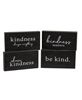 Picture of Kindness Sentiment Distressed Wooden Block, 4 Asstd.