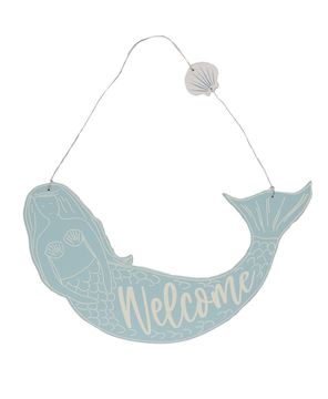 Picture of Welcome Mermaid Wall Hanger