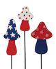 Picture of Americana Mushroom Plant Pokes - 3/Set