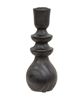 Picture of Black Wooden Deco Bottle Taper Holder