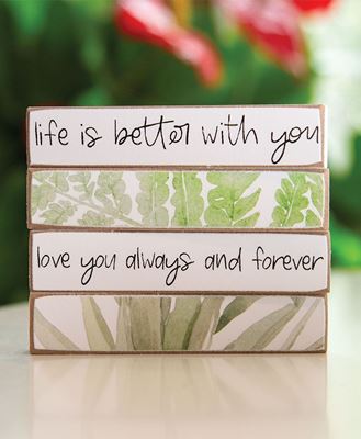 Picture of Always and Forever Floral Tiny Mini Stick, 4/Set