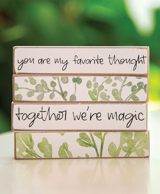 Picture of Together We're Magic Floral Tiny Mini Sticks, 4/Set