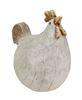 Picture of Carved Look Resin Looking Up Chicken Sitter