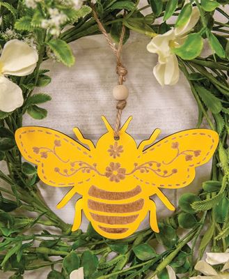 Picture of Laser Cut Layered Bee Ornament