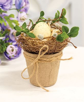 Picture of Nestled Egg in Pot