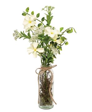 Picture of Heavenly Blossoms Pick in Glass Vase