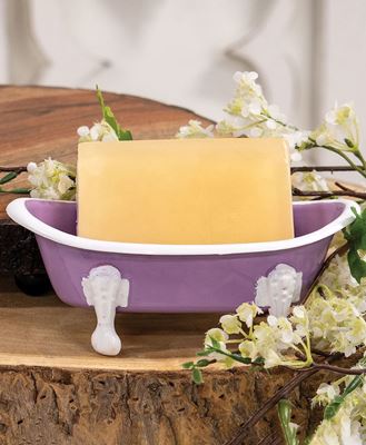 Picture of Lilac Iron Bathtub Soap Dish