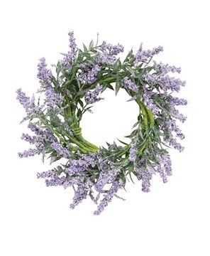 Picture of Lavender Blossoms Candle Ring, 3.5"