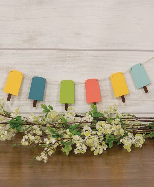 Picture of Popsicles Wooden Garland