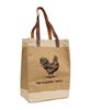 Picture of Fan-Clucking-Tastic Jute Tote