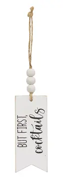 Beaded Script Wine Tag, 4 Asstd. 36866;