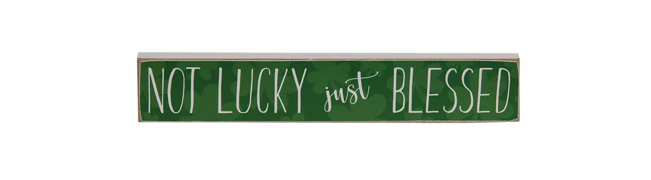 Eat, Drink, & Be Blessed Mini Stick, 3 Asstd.