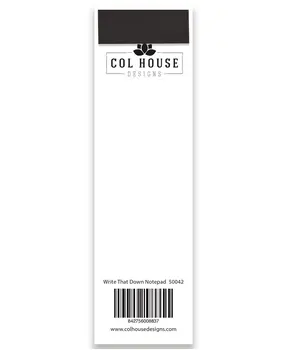 Write That Down Long Notepad