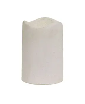 White Textured Timer Pillar, 3" x 4"