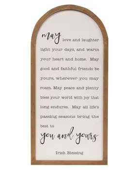 Irish Blessing Arch Sign