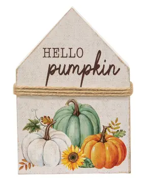 Hello Pumpkin Chunky House Sitter