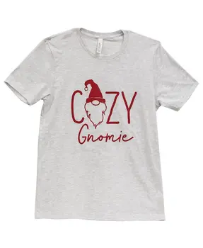 Cozy Gnomie T-Shirt, Ash