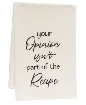 Your Opinion Dish Towel