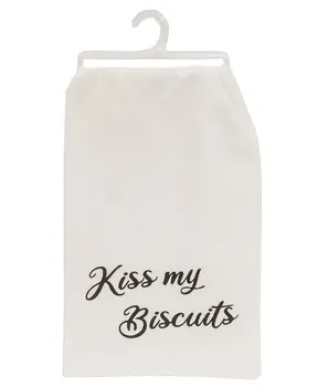 Kiss My Biscuits Dish Towel