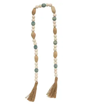 Turquoise Wave Beaded Garland, 36"