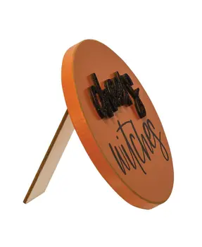 Cheers Witches Circle Easel Sign