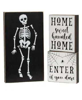 Enter If You Dare Blocks, 3/Set