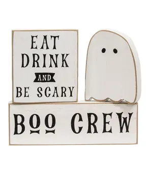 Boo Crew Blocks, 3/Set