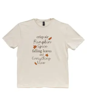 Crisp Air Pumpkin Spice T-Shirt, Natural