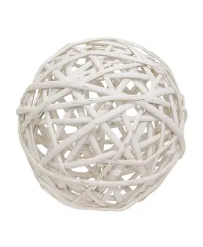 6" Farmhouse Colors Willow Ball, 3 Asstd.